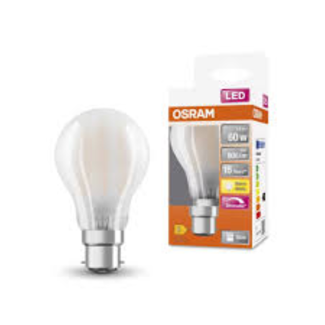 OSRAM GOLF BULB B22 60W FROSTED